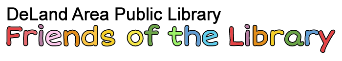 DeLand Area Public Library Friends of the Library logo